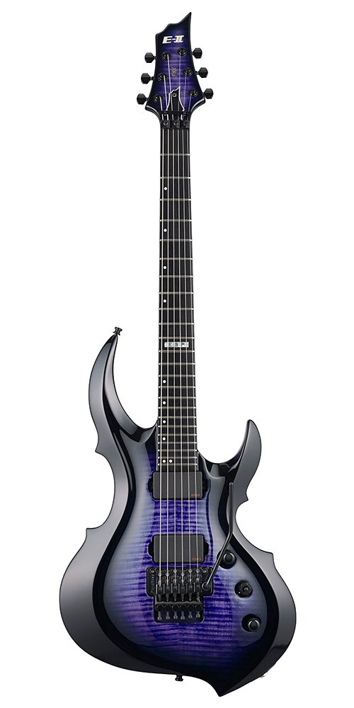 Amazon.com: ESP E-II FRX, Flame Maple Top - Reindeer Blue